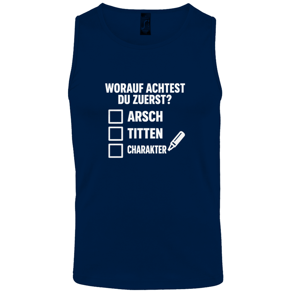 Tank Top - Worauf achtest du zuerst?