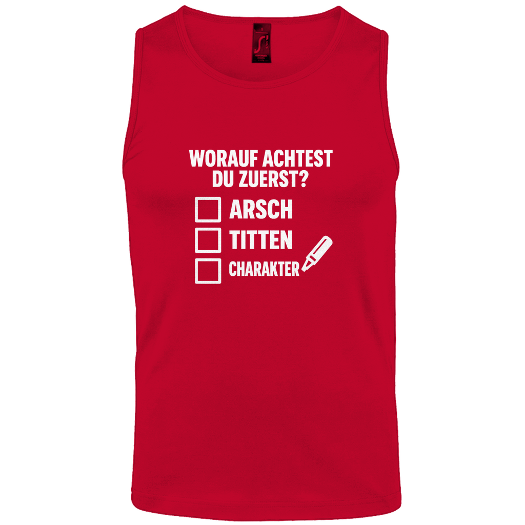 Tank Top - Worauf achtest du zuerst?