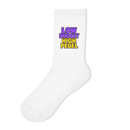 Socken - Low Budget, High Pegel