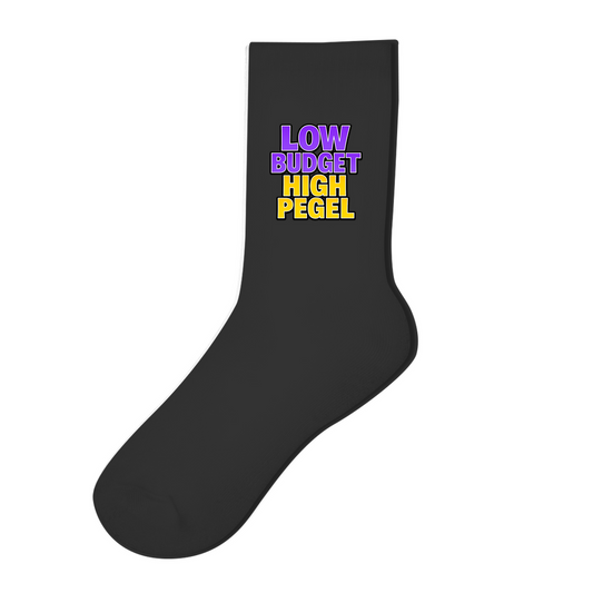 Socken - Low Budget, High Pegel